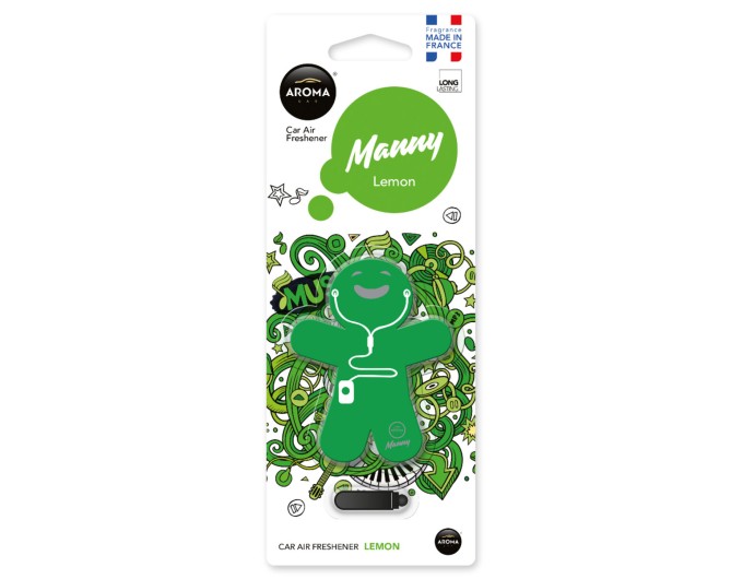 Ароматизатор Aroma Car Manny Lemon сухой, цена: 125 грн.