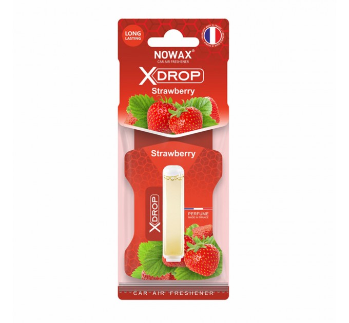 Ароматизатор целлюлозный с капсулой Nowax серия X Drop - Strawberry, цена: 63 грн.