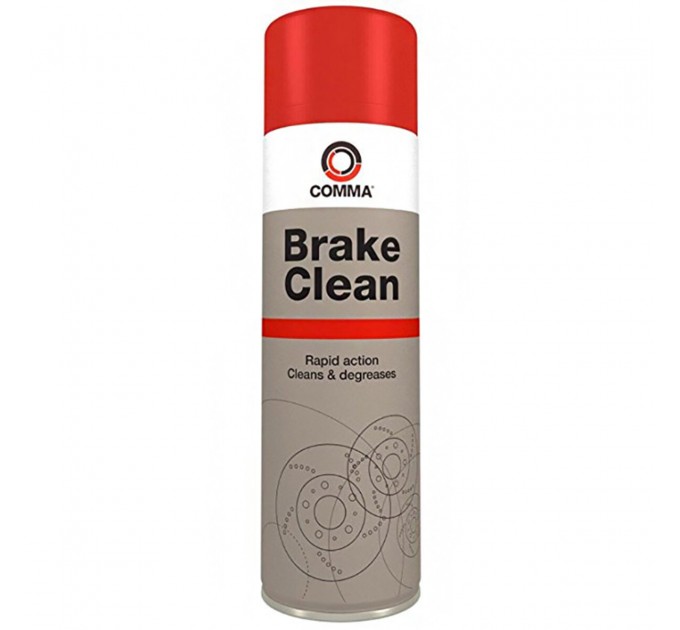 Спрей для очистки тормозов Comma Brake Clean, 500мл, цена: 246 грн.