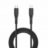 Кабель Winso Pro Type-C to Lightning 30W PVC 2м черный, цена: 158 грн.