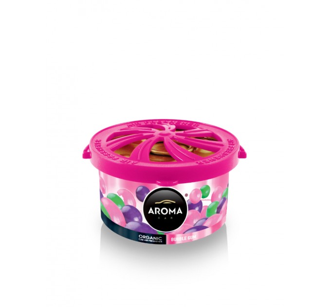 Ароматизатор Aroma Car Organic Green Tea Bubble Gum гелевий 40g, ціна: 170 грн.