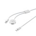 Беспроводное зарядное устройство XO CX030 2в1 Type-c + Watch Charger белый, цена: 339 грн.