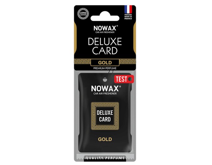 Ароматизатор Nowax Delux Card Gold, 6g сухий, ціна: 48 грн.