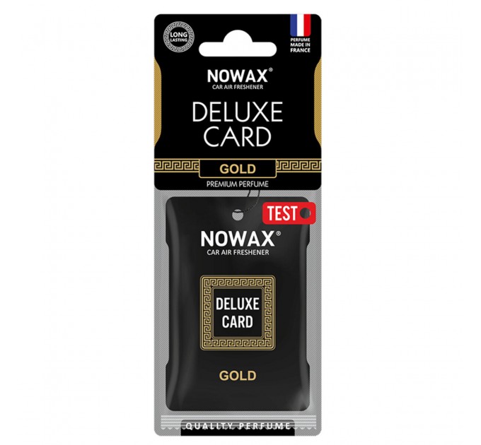 Ароматизатор Nowax Delux Card Gold, 6g сухий, ціна: 46 грн.
