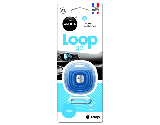 Ароматизатор Aroma Car Loop Aqua гелевий, ціна: 138 грн.