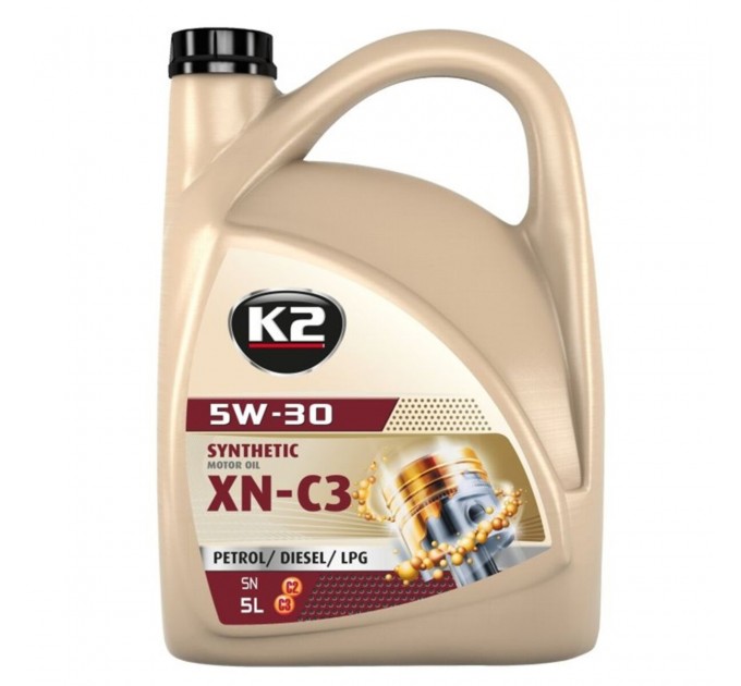 Моторное масло K2 Synthetic XN 5W-30 5л, цена: 1 294 грн.