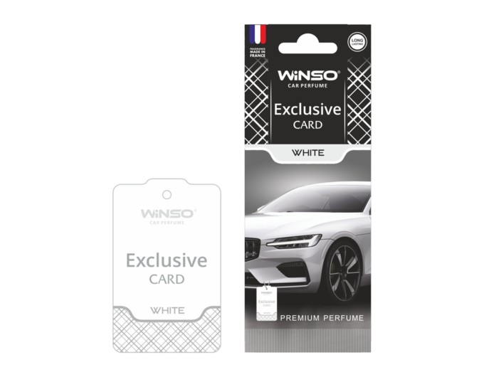 Ароматизатор Winso Card Exclusive White сухой, цена: 51 грн.