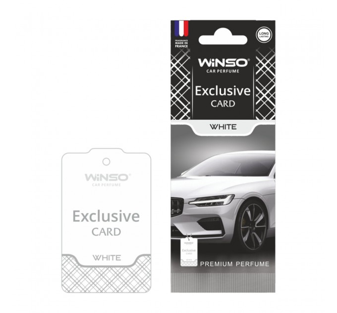 Ароматизатор Winso Card Exclusive White сухой, цена: 48 грн.