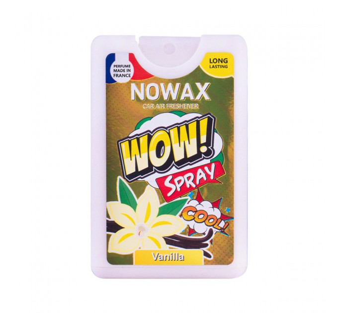 Ароматизатор повітря з розпилювачем Nowax Wow Spray 18мл Vanilla, ціна: 64 грн.