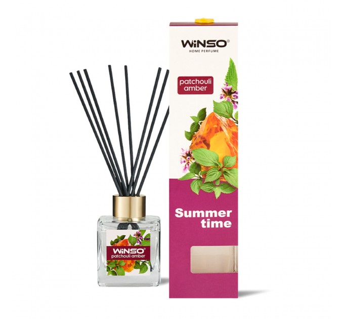 Аромадифузор з паличками Winso Summer Time - Patchouli Amber 100мл, ціна: 217 грн.
