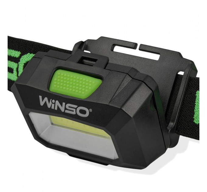 Фонарь налобный Winso 100Lm, 3W COB, 3xAAA, белый/красный, цена: 209 грн.