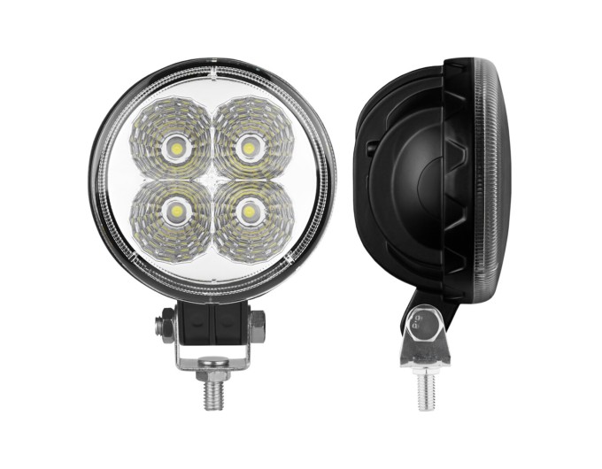 Фара світлодіодна Brevia Epistar Flood 10-30V, 12W (4x3W), 880Lm, 1шт, ціна: 237 грн.