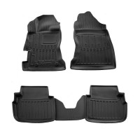 Subaru XV (GT) (2017-2022) комплект 3D килимків з 4 штук (Stingray)