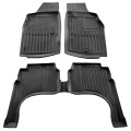 Mitsubishi L200 (K60T) (1996-2006) (right steering wheel) комплект 3D ковриков с 5 штук (Stingray), цена: 1 870 грн.