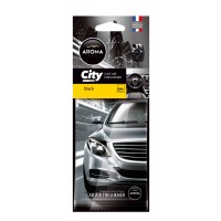 Ароматизатор Aroma Car City Card Black сухой