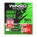 Герметик прокладок високотемпературний Winso силіконовий червоний +350°С, 25г, ціна: 19 грн.