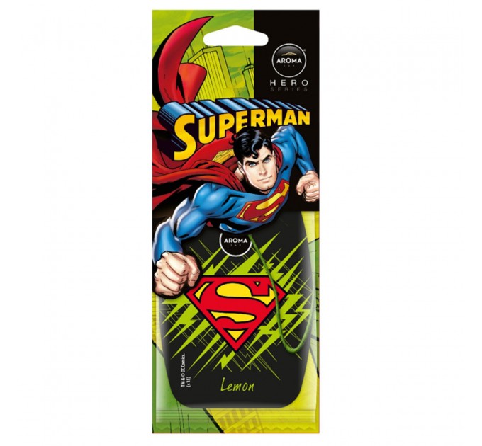 Ароматизатор Aroma Car Superman Lemon-Energy сухой, цена: 36 грн.