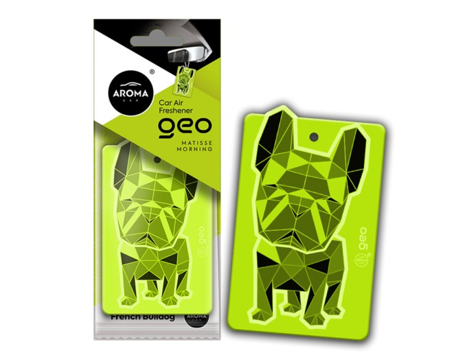 Ароматизатор Aroma Car Cellulose Geo Dog - Green Matisse Morning сухой, цена: 57 грн.