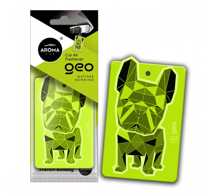 Ароматизатор Aroma Car Cellulose Geo Dog - Green Matisse Morning сухой, цена: 57 грн.