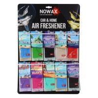 Планшет MIX полимерных ароматизаторов Nowax серия Wave 30шт