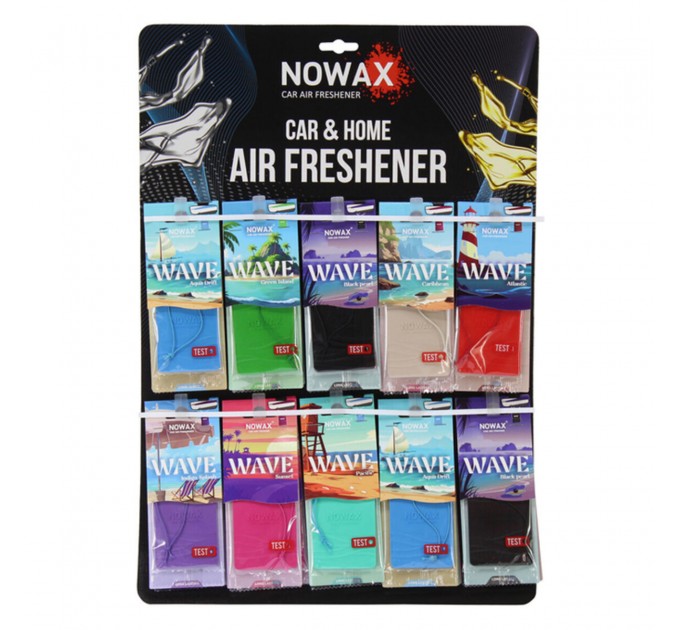 Планшет MIX полимерных ароматизаторов Nowax серия Wave 30шт, цена: 2 281 грн.
