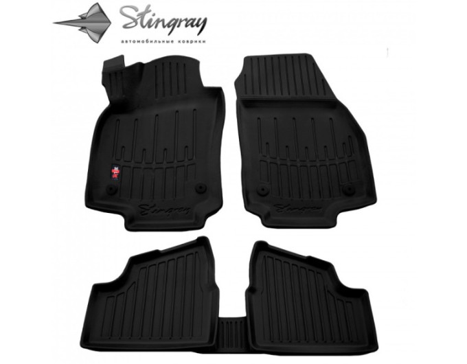 Opel Astra H (hatchback/universal) (2004-2010) комплект 3D ковриков с 5 штук (Stingray), цена: 1 870 грн.