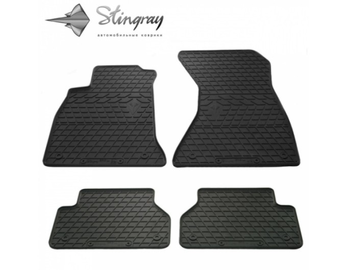 Audi A4 (B9) (2015-...) комплект ковриков с 4 штук (Stingray), цена: 1 871 грн.