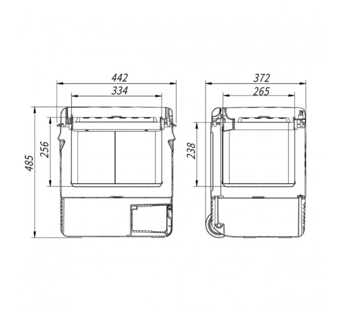 Холодильник автомобильный Brevia 22л 22130, цена: 13 699 грн.