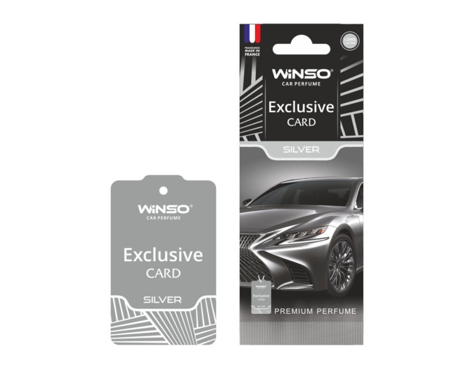 Ароматизатор Winso Card Exclusive Silver сухой, цена: 51 грн.
