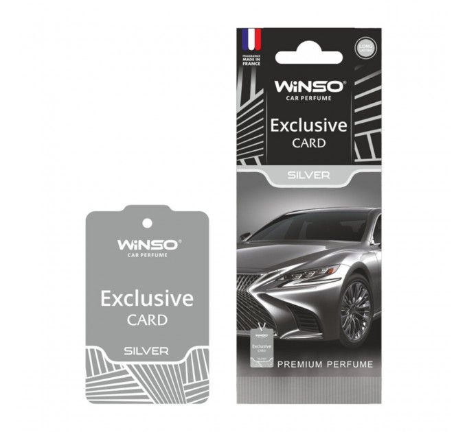 Ароматизатор Winso Card Exclusive Silver сухий, ціна: 48 грн.