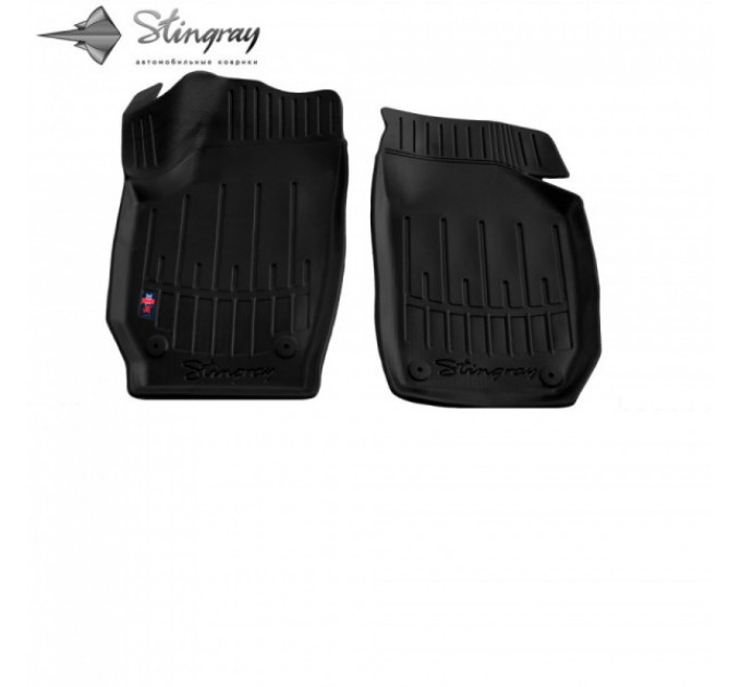 Skoda Fabia II (5J) (2007-2014) комплект 3D ковриков с 2 штук (Stingray), цена: 900 грн.