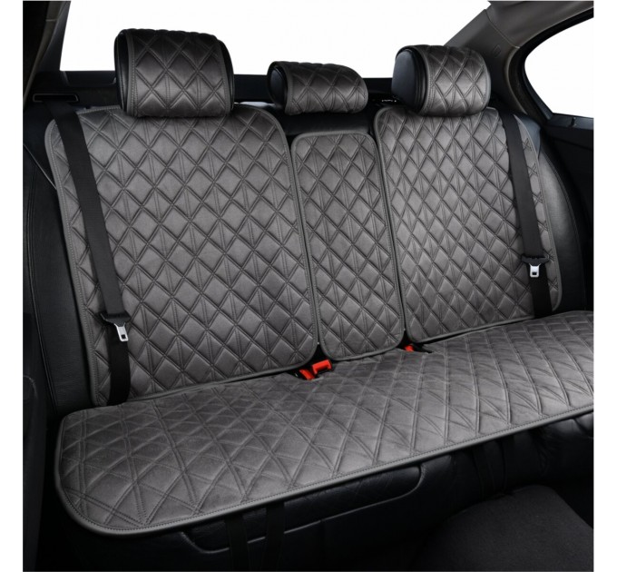Комплект преміум накидок для сидінь CarLife Nitro, grey, ціна: 4 734 грн.