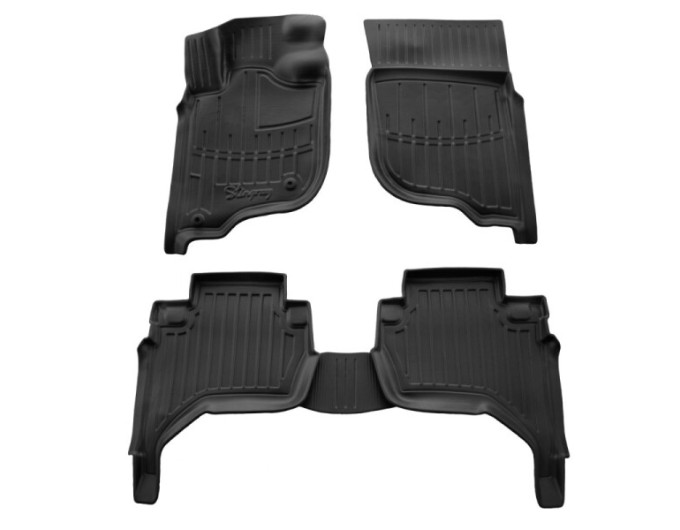 Mitsubishi L200 (KAOT) (2006-2015)(european version) комплект 3D ковриков с 5 штук (Stingray), цена: 1 870 грн.