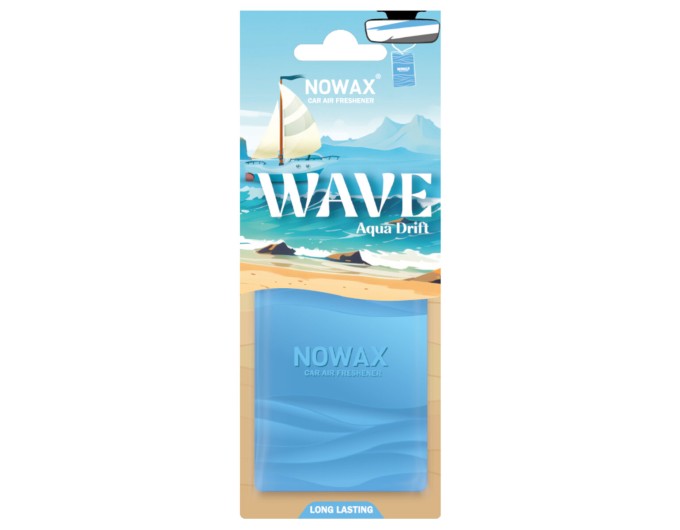 Ароматизатор пластиковий Nowax серія Wave - Aqua Drift, ціна: 86 грн.