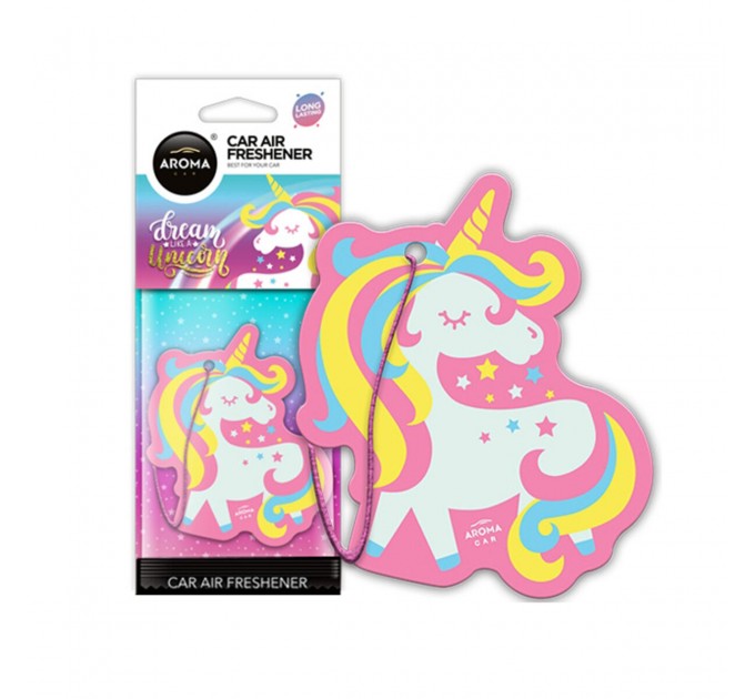 Ароматизатор Aroma Car Cellulose Glitter Series - Unicorn сухой, цена: 55 грн.