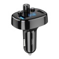 FM-трансмиттер XO BCC02 Bluetooth+FM+USB Charging черный, цена: 389 грн.