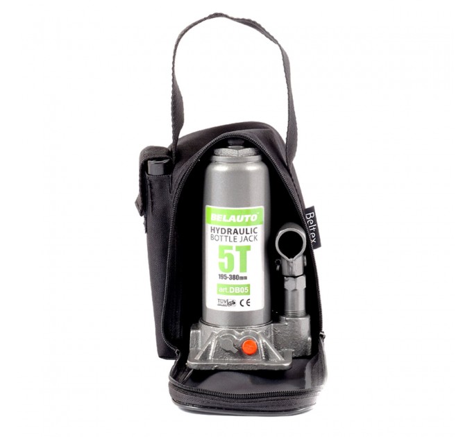 Сумка для домкрата Beltex цилиндр 2-8т размер М (11*20*14см) черный мат, цена: 275 грн.