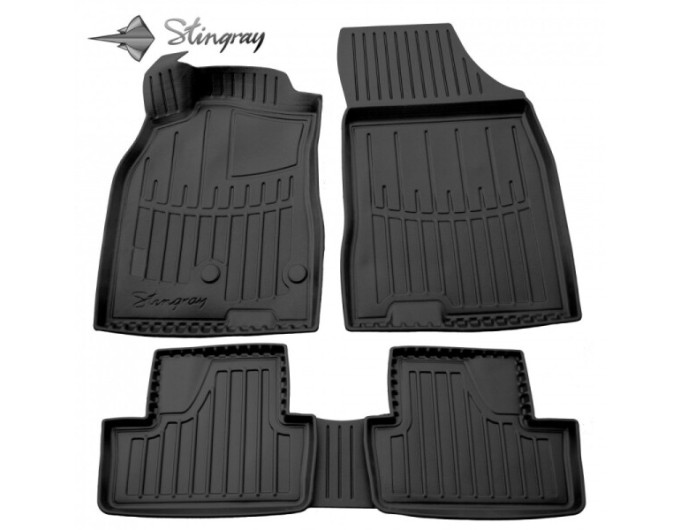 Renault Megane III (2008-2015) (hatchback) комплект 3D ковриков с 5 штук (Stingray), цена: 1 870 грн.