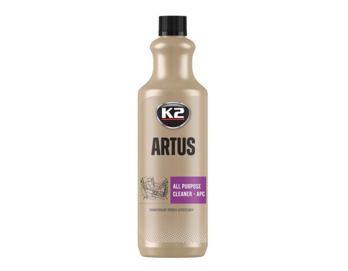 Очиститель для пластика и обивки K2 Artus концентрат 1л, цена: 331 грн.