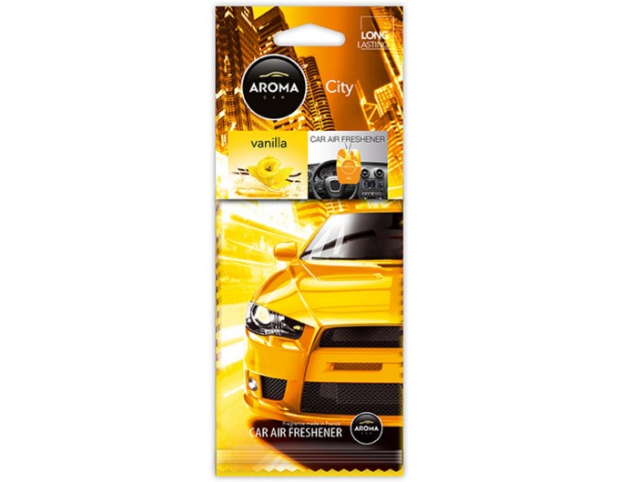 Ароматизатор Aroma Car City Card Vanilla сухой, цена: 51 грн.