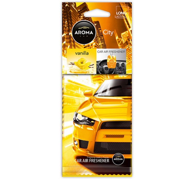 Ароматизатор Aroma Car City Card Vanilla сухой, цена: 50 грн.