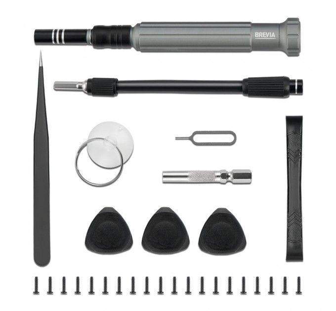 Викрутка Brevia з комплектом насадок для точних робіт 150в1, ціна: 854 грн.