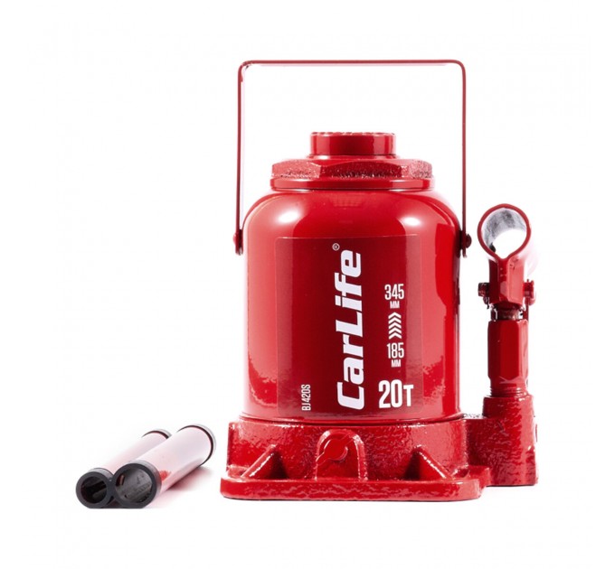 Домкрат гидравлический бутылочный CarLife 20т 185-345мм, цена: 2 000 грн.