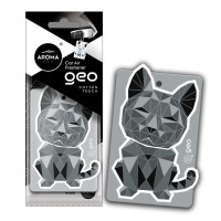 Ароматизатор Aroma Car Cellulose Geo Cat - White Cotton Touch сухой