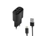 Сетевое зарядное устройство Brevia ePower 12W 2xUSB-A + кабель USB-A to Lightning 1м черный, цена: 319 грн.