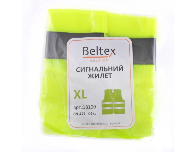Жилет сигнальний Beltex зелений XL, ціна: 81 грн.