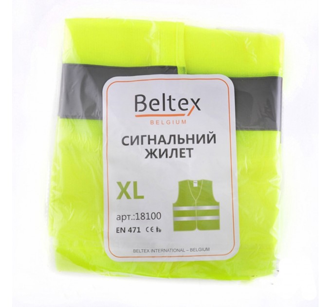 Жилет сигнальный Beltex, размер XL BX18100, цена: 81 грн.