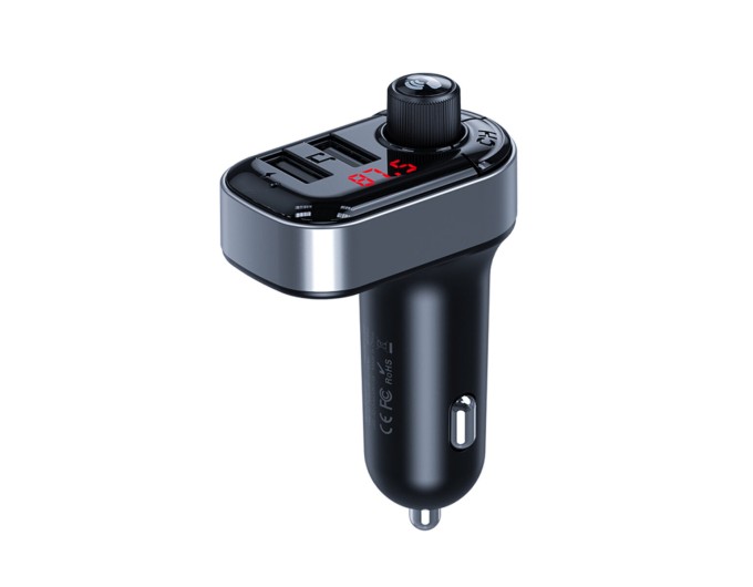FM-трансмиттер XO BCC10 Smart Bluetooth+MP3 черный, цена: 279 грн.