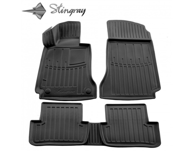 Mercedes benz W204 C (2007-2015) комплект 3D ковриков с 5 штук (Stingray), цена: 1 870 грн.