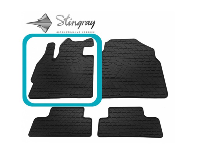 Mazda CX-7 (2006-2012) коврик передний левый (Stingray), цена: 930 грн.